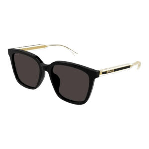 Gucci GG1121SA Men's Sunglasses β Black / Grey, 57mm