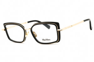Max Mara MM5186 Women's Eyeglasses – Shiny Black, 53mm