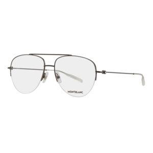 Montblanc MB0077O Men's Eyeglasses β Grey, 57mm