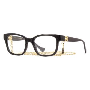 Gucci GG1025O Women's Eyeglasses – Black Gold, 51mm
