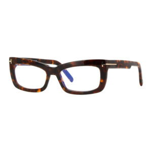 Tom Ford FT5966-B Women's Eyeglasses β Dark Havana, 55mm