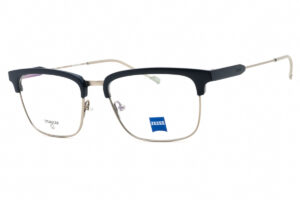 Zeiss ZS24148 Men's Eyeglasses β Satin Blue/Light Gunmetal, 54mm