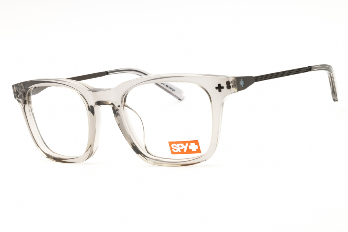 SPY HARDWINFUSION52 Unisex Eyeglasses – Crystal Smoke Matte Dark Gunmetal, 52mm
