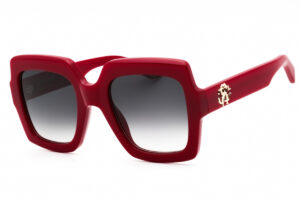 Roberto Cavalli SRC108 Women's Sunglasses – Red / Grey Gradient, 52mm