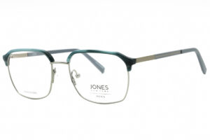 Jones New York VJOM370 Men's Eyeglasses β Blue Horn, 53mm