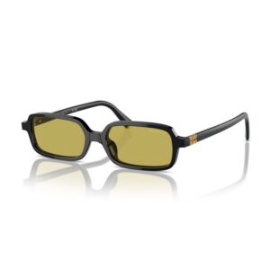 Miu Miu MU11ZSF Women's Sunglasses – Black / Olive Green, 52mm