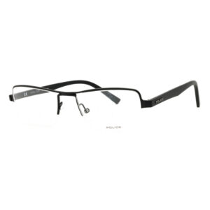 Police VPL257 Men's Eyeglasses β Semi-Matte Black, 52mm