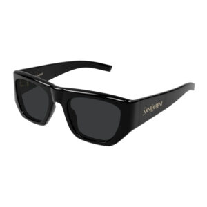 Saint Laurent SL740 Women's Sunglasses β Shiny Black / Grey, 52mm