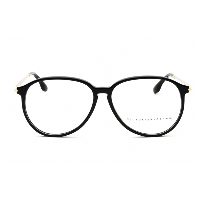 Victoria Beckham VB2606 Women's Eyeglasses – Black/Gold, 57mm - Image 2