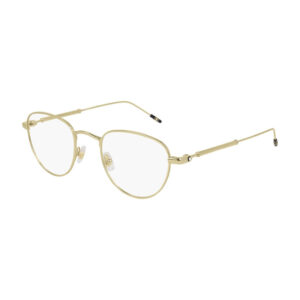 Montblanc MB0111O Men's Eyeglasses β Gold, 49mm