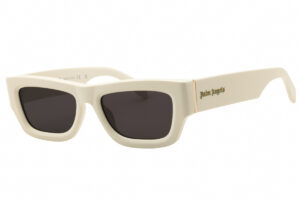 Palm Angels PERI048AUBERRY Unisex Sunglasses β White / Grey, 53mm