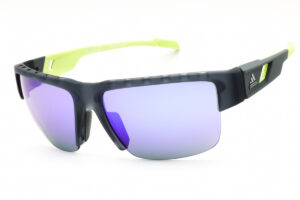 Adidas SP0070 Unisex Sunglasses – Grey / Violet Gradient Or Mirror, 68mm