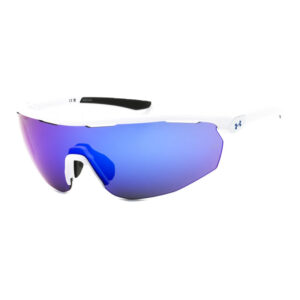 Under Armour UAGAMETIME/O/G Men's Sunglasses β Matte White / Blue Mirror