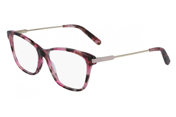 Salvatore Ferragamo SF2851 Women's Eyeglasses – Purple Havana, 54mm