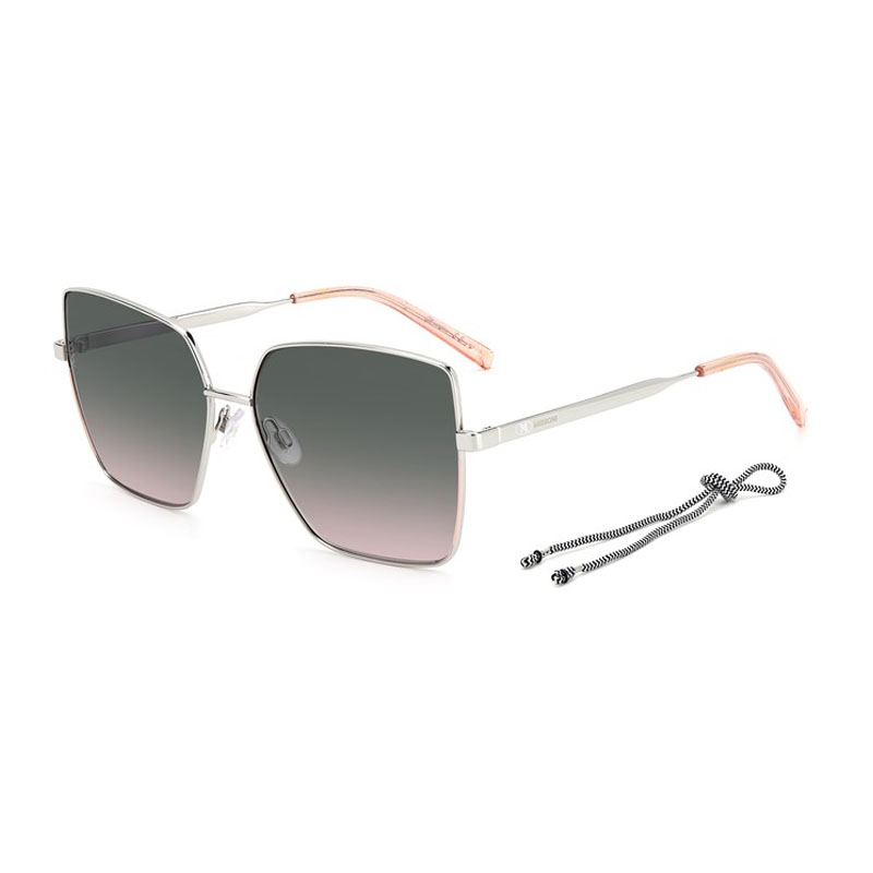 M Missoni MMI0101/S Women's Sunglasses – Palladium/Pink / Green Pink Gradient, 59mm