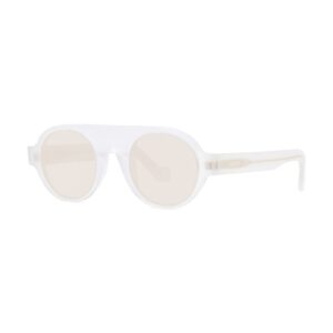 Loewe LW40020I Unisex Sunglasses – Translucent White / Brown, 48mm