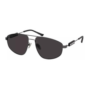 Balenciaga BB0115S Men's Sunglasses β Grey / Dark Grey, 59mm
