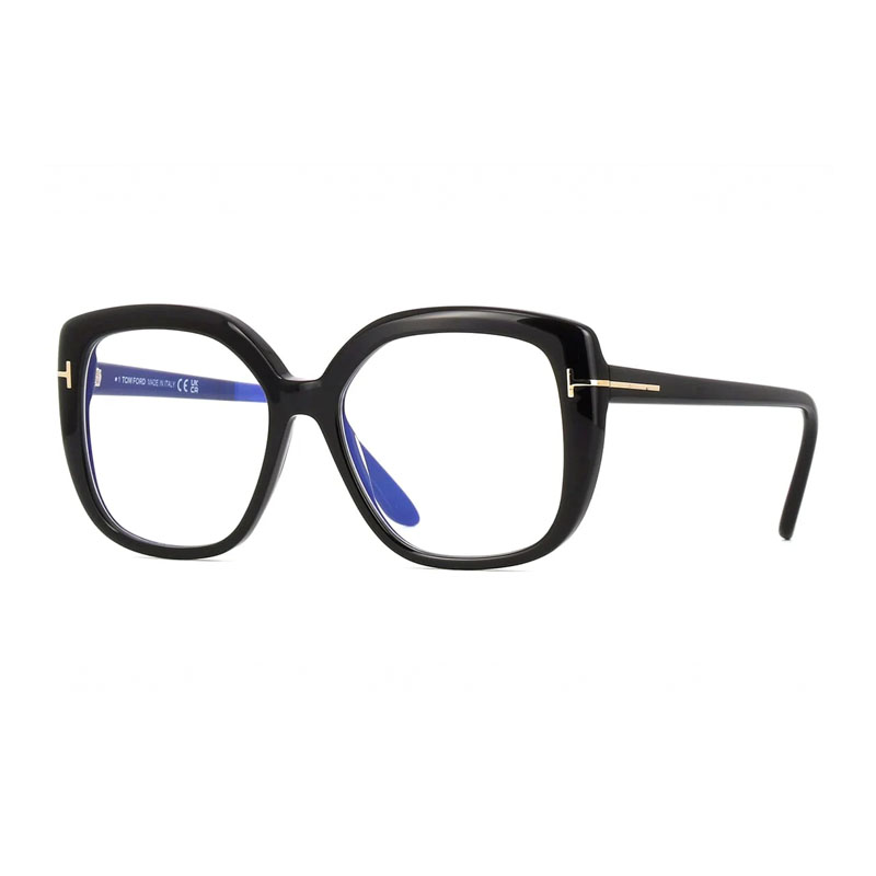 Tom Ford FT6043-B Women's Eyeglasses – Shiny Black, 53mm