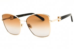 Salvatore Ferragamo SF312SR Women's Sunglasses β Gold / Brown Gradient, 60mm