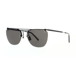 Saint Laurent SL600 Unisex Sunglasses β Black / Black, 58mm