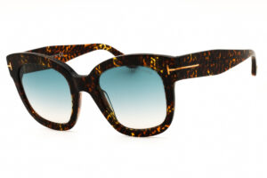 Tom Ford FT0613 Women's Sunglasses β Dark Havana / Smoke Gradient, 52mm