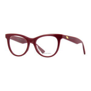 Bottega Veneta BV1064O Women's Eyeglasses β Burgundy, 52mm