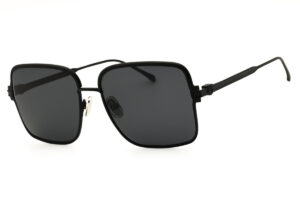 Salvatore Ferragamo SF317S Women's Sunglasses β Matte Black / Dark Grey, 57mm