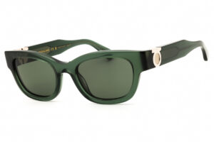 Salvatore Ferragamo SF2067S Women's Sunglasses β Transparent Green / Green, 52mm