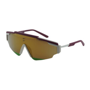 Nike NIKEMARQUEEEDGEM Men's Sunglasses β Night Maroon / Brown, 64mm