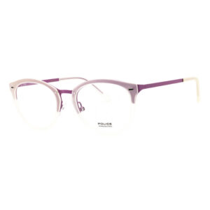 Police VPL283 Women's Eyeglasses β Shiny Lilac, 50mm