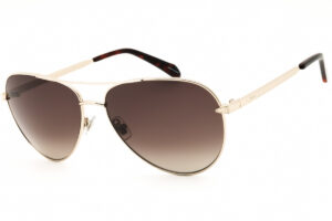 Fossil FOS3141/G/S Women's Sunglasses β Light Gold / Brown Gradient, 59mm