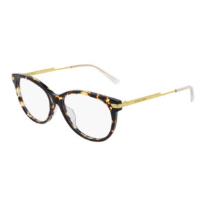 Bottega Veneta BV1039O Women's Eyeglasses β Havana/Gold, 53mm