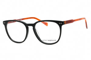 Lucky Brand D417 Men's Eyeglasses β Black/Light Brown, 52mm