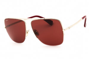 Max Mara MM0121 Women's Sunglasses β Gold / Bordeaux, 59mm