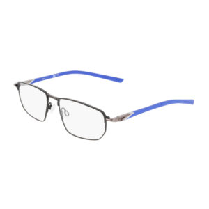 Nike NIKE6067 Men's Eyeglasses β Matte Black/Astronomy Blue, 55mm