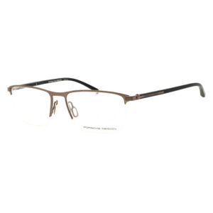 Porsche Design P8371 Men's Eyeglasses – Brown, 54mm