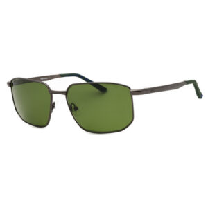 Zeiss ZS23139SP Men's Sunglasses β Satin Dark Gunmetal / Green, 57mm