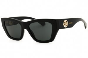 Burberry BE4492 Women's Sunglasses β Black / Dark Grey, 54mm