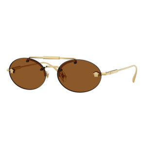 Versace VE2295 Women's Sunglasses β Gold / Brown, 56mm