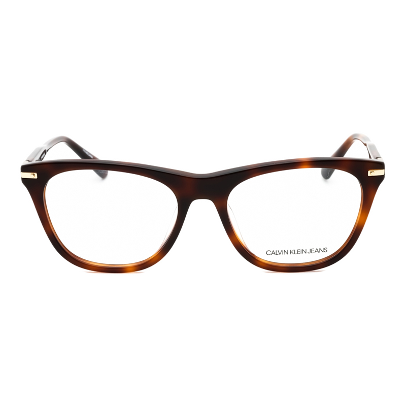 Calvin Klein Jeans CKJ19525 Women's Eyeglasses – Soft Havana, 52mm - Image 2
