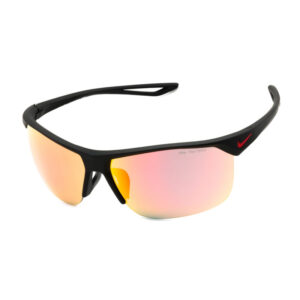 Nike TRAINERMEV1013 Unisex Sunglasses β Matte Black / Grey Multilayer Red, 67mm