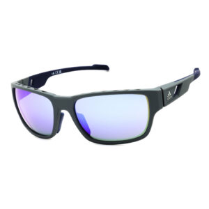 Adidas SP0069 Men's Sunglasses β Grey / Gradient Or Mirror Violet, 61mm