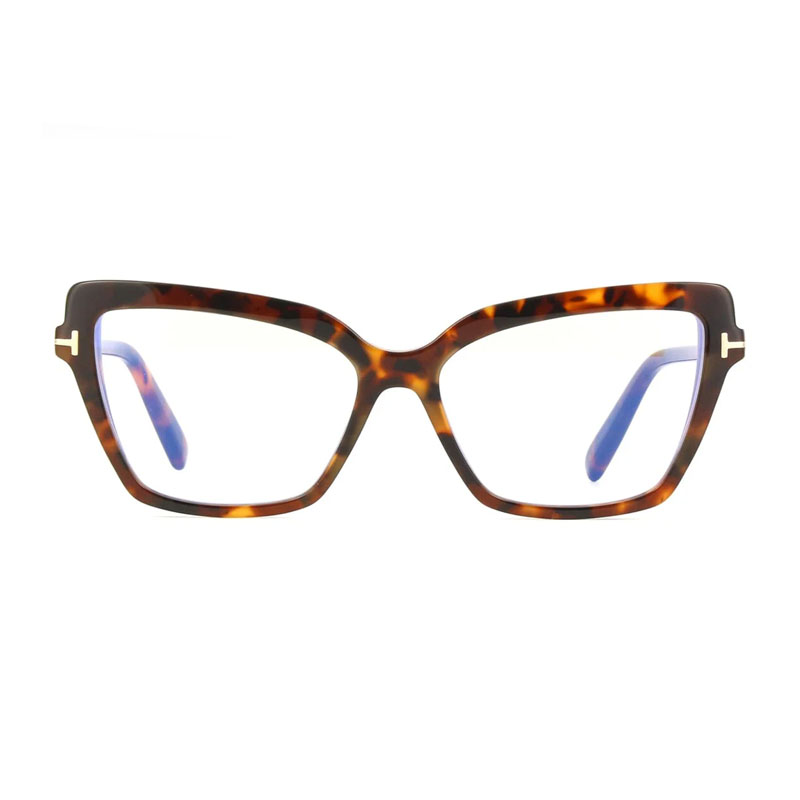 Tom Ford FT5948-B Women's Eyeglasses – Dark Havana, 55mm - Image 2
