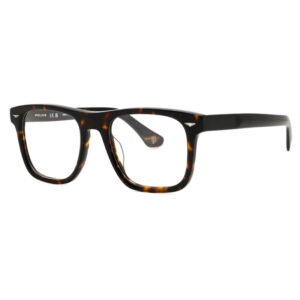 Police VPLL72V Men's Eyeglasses β Dark Tortoise, 52mm