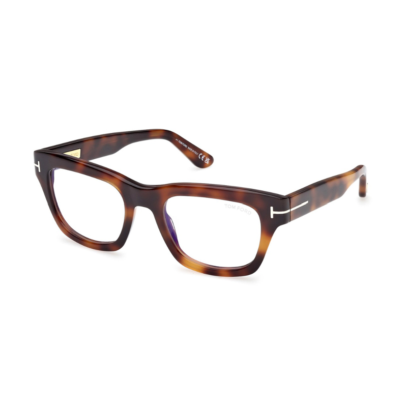 Tom Ford FT6036-B Unisex Eyeglasses – Blonde Havana, 52mm