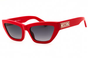 Moschino MOS182/S Women's Sunglasses – Red / Grey Gradient, 55mm