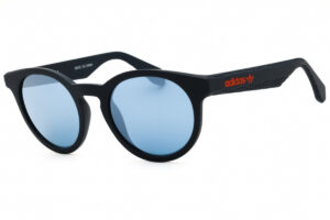 Adidas OR0056 Unisex Sunglasses – Blue / Blue Mirror, 52mm