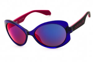Adidas OR0020 Women's Sunglasses – Shiny Violet / Bordeaux Mirror, 56mm