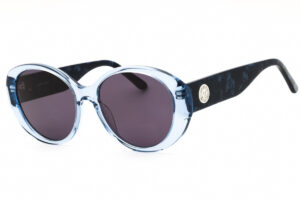 Anne Klein AK7090 Women's Sunglasses – Blue Crystal / Smoke, 54mm