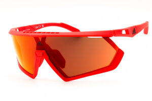 Adidas SP0054 Men's Sunglasses – Matte Orange / Roviex Mirror